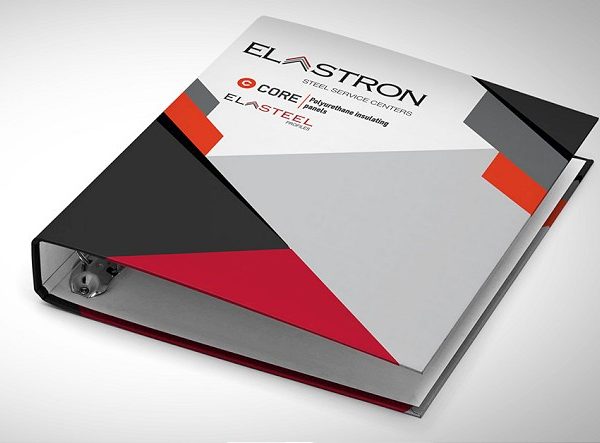 Μυτιληναίος Εκτυπώσεις - Δείγμα Εργασίας - Εταιρική Ταυτότητα (Κλασέρ) για Elastron